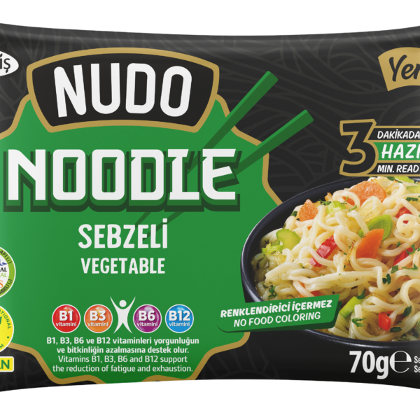 Nudo Noodle with Vegetable Seasoning 8x(5x70gr)