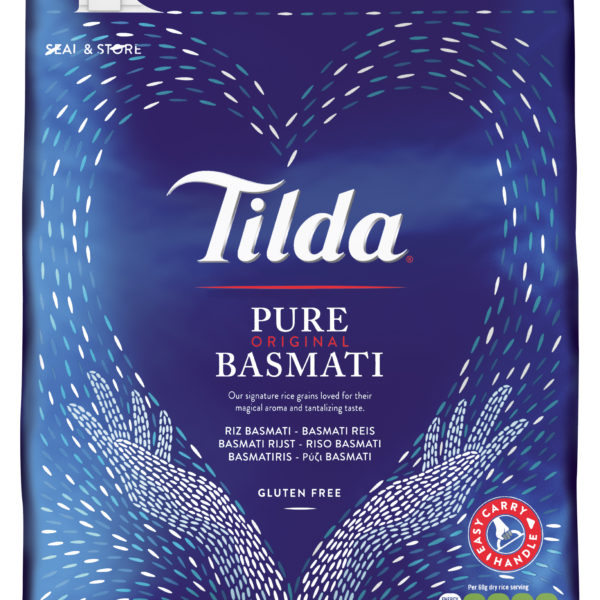 Tilda Pure Basmati Rice W/Saffron (1x5KG)