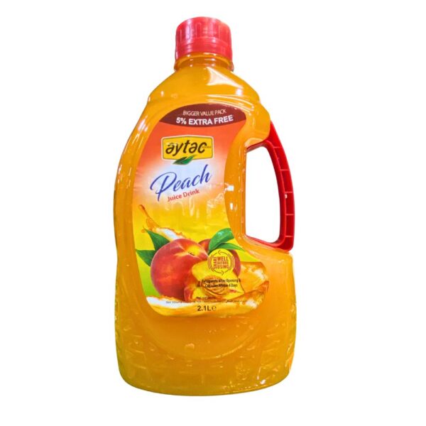 Aytac Peach Fruit Drink – 2.1L x6