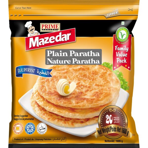 Mazedar Family Plain Paratha 20PCS