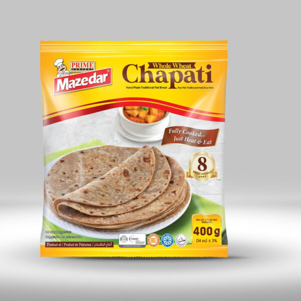 Mazedar Chapati (Cooked) (24x400GR)