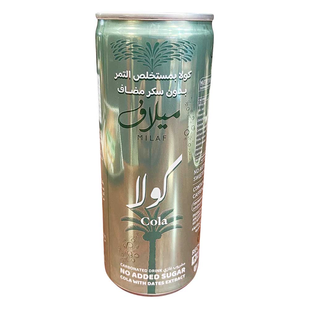 Milaf-cola-240ml-can-24-pack-_2.jpg Milaf Cola Carbonated Soft Drink 24x240ml - Image 1