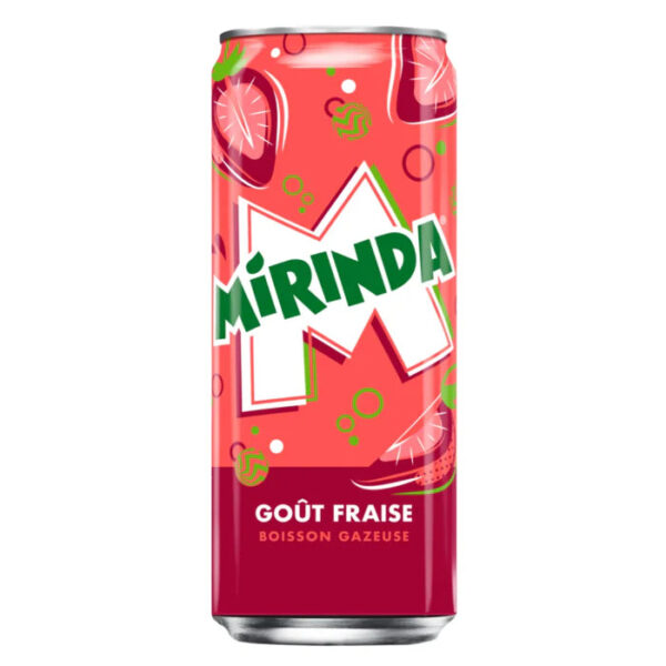 Mirinda Strawberry Slim Can (24x330ML)
