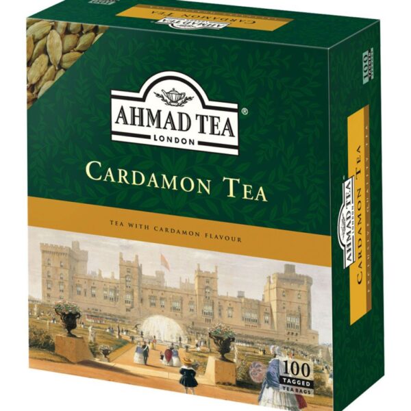 Ahmad Tea Bags 100 Ceylon Cardamom 100 bagsx12