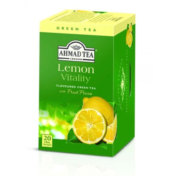 Ahmad Tea Lemon Vitality Teabag 40Gx6