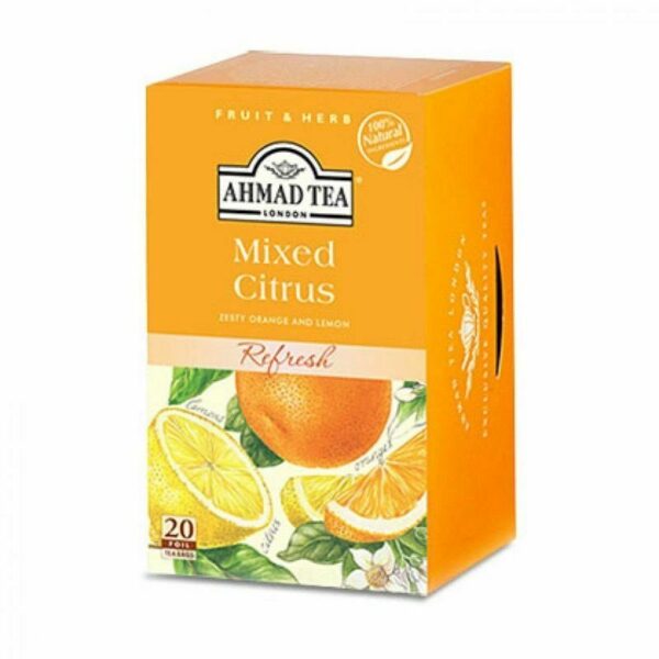 Ahmad Tea Mixed Citrus Tea Bags 40Gx6