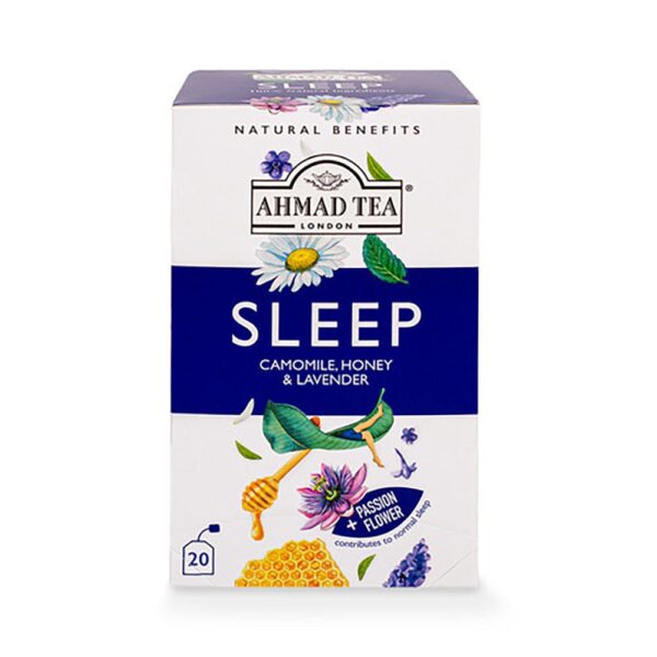 Ahmad Tea Sleep Camomile, Honey & Lavender 30 gr X 20 bagsx6