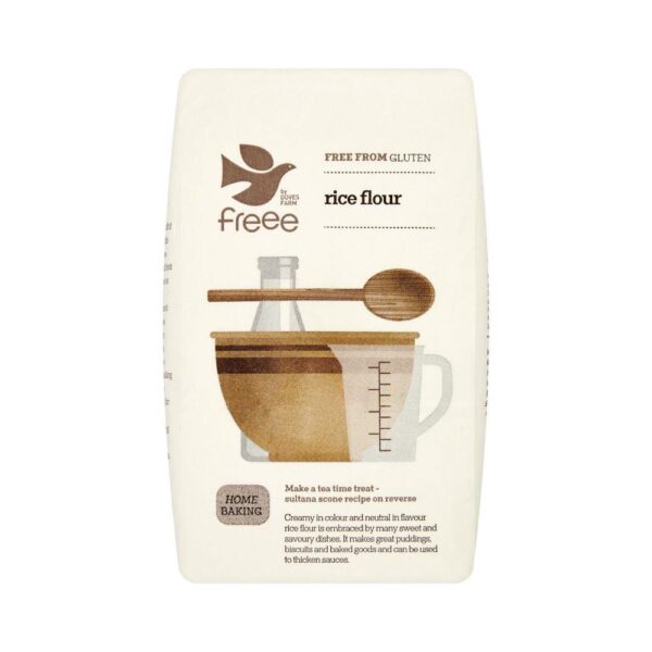 Freee by Doves Farm Gluten Free Rice Flour 1KGx5