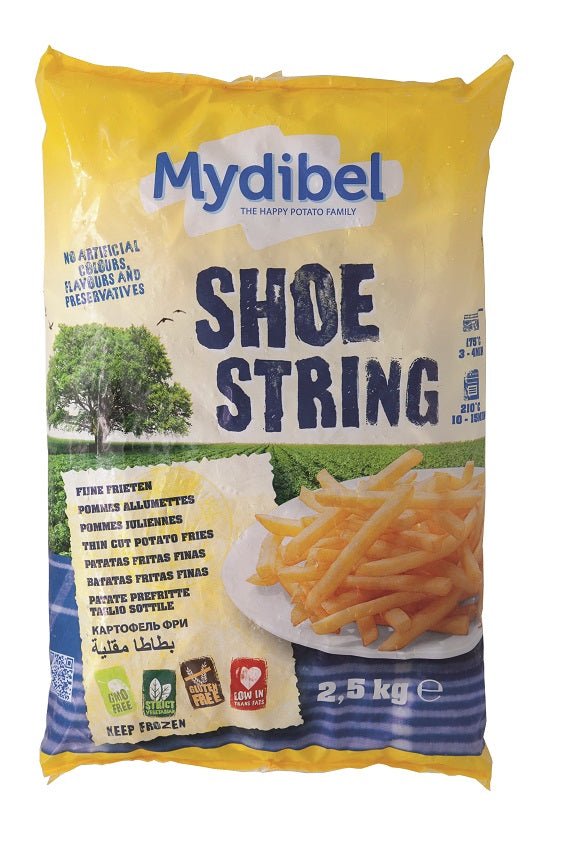 mydibel-shoestring-chips-25kg-374959.jpg Mydibel Shoestring Chips 2.5KGx4 - Image 1