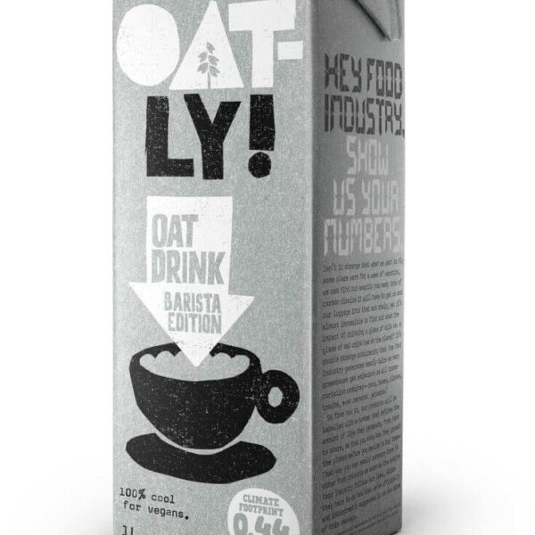 Oatly Oat Drink Foamable Barista Edition 1Lx6