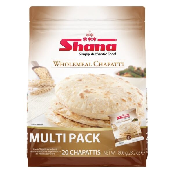 Shana Wholemeal Chapatti 800G