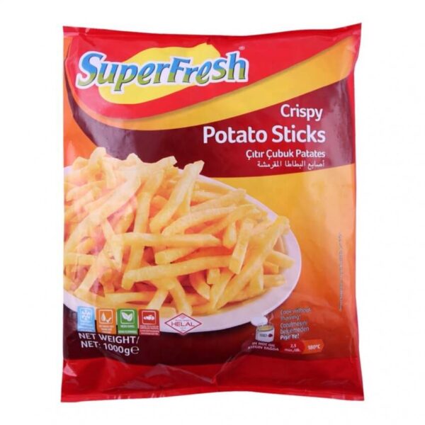 Superfresh American Potato Sticks Crispy 1000Gx10