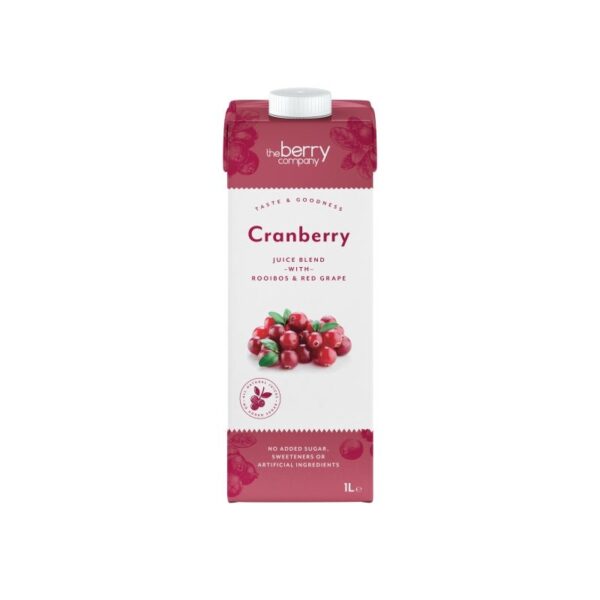 The Berry Company Cranberry Juice Drink 1Lx12